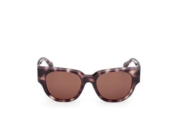 Das Bild zeigt die Sonnenbrille MM0138 von der Marke Max Mara in Dunkelhavanna.