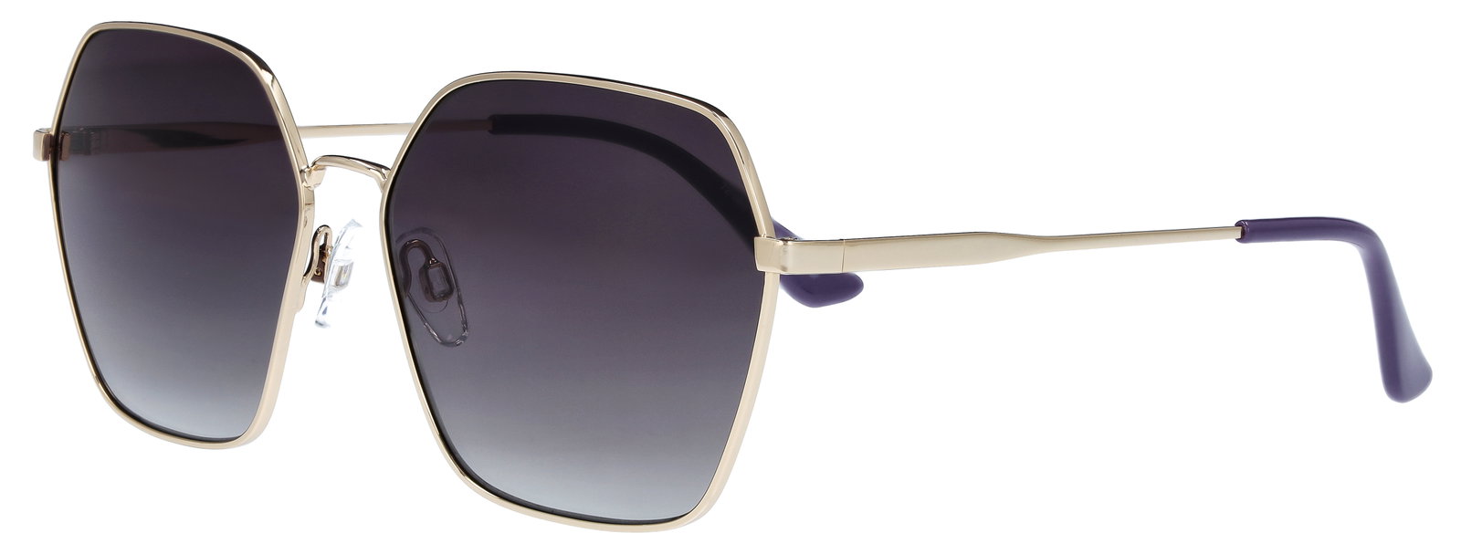Das Bild zeigt die Sonnenbrille für  Damen  721062 in schwarz.