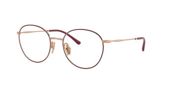 Auf diesem Bild sehen Sie die Korrektionsbrille 4280 von Vogue in Gold.