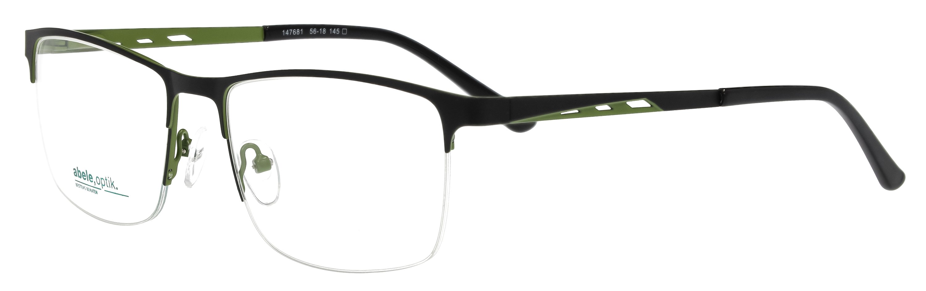 abele optik Brille für Herren in schwarz matt Nylor 147681