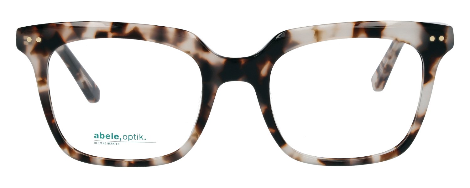 abele optik Brille für Damen in braun / beige gefleckt 147731