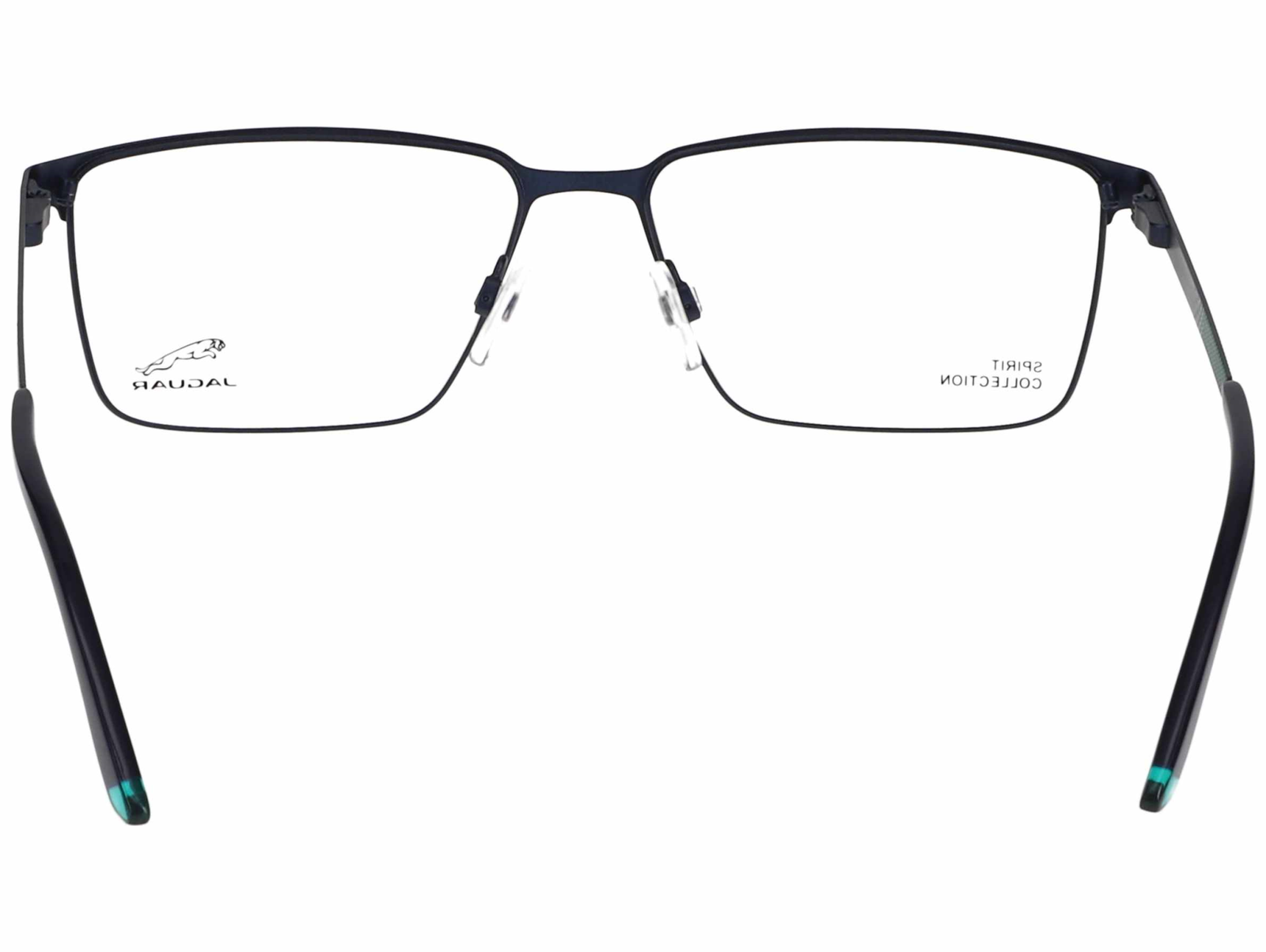 Das Bild zeigt die Korrektionsbrille 3634 3100 von der Marke Jaguar in Blau/Grün.