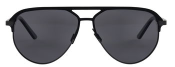 Das Bild zeigt die Sonnenbrille 721831 von der Marke Abele Optik in Schwarzmatt.