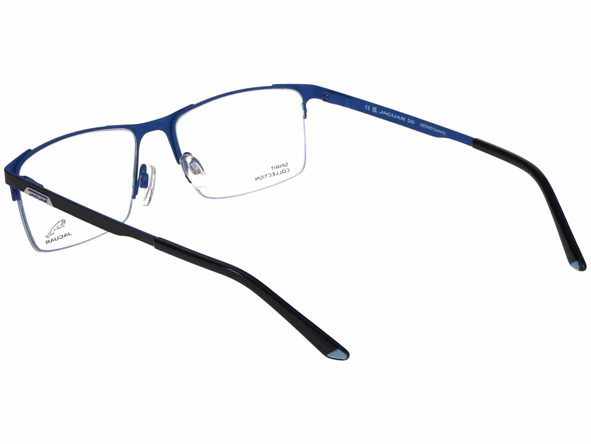 Das Bild zeigt die Korrektionsbrille 3631 3100 von der Marke Jaguar in blau.