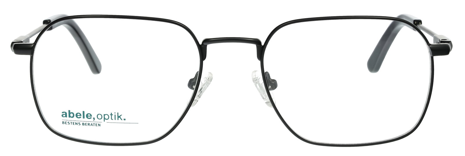 Das Bild zeigt eine ovale Metallfassung für Herren von Abele Optik.