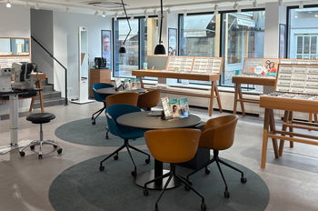 Das Bild zeigt den Verkaufsraum unserer Filiale in Ansbach.