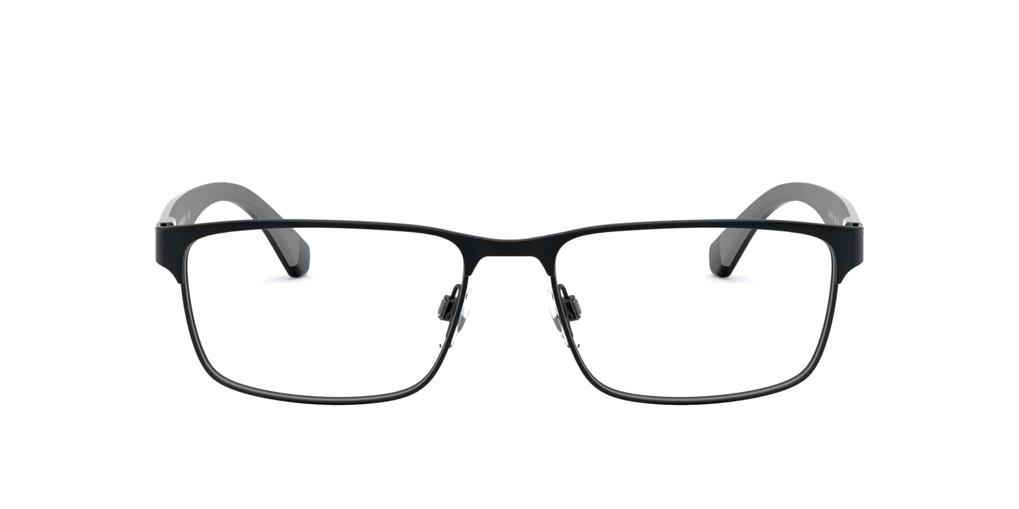 Das Bild zeigt die Korrektionsbrille EA1105 3014 von der Marke Emporio Armani in Schwarz.
