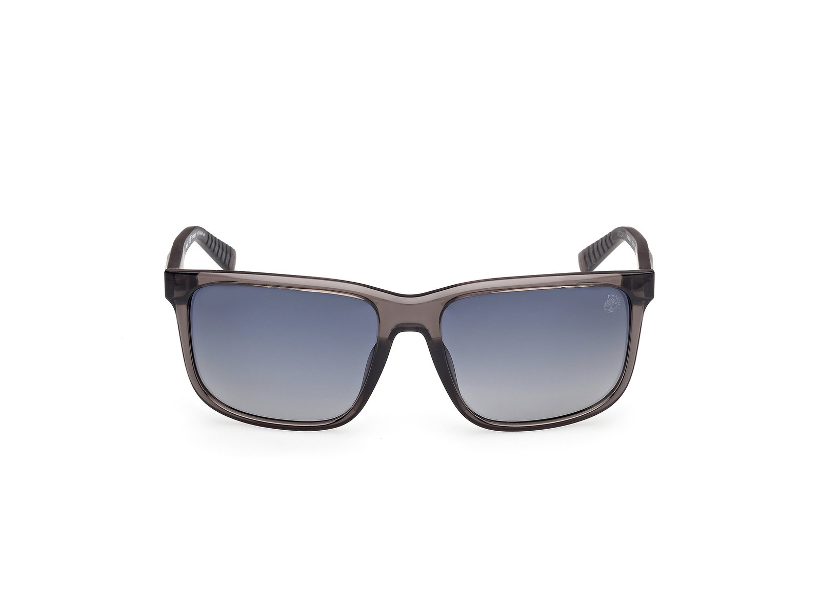 Das Bild zeigt die Sonnenbrille TB00037 20D von der Marke Timberland in Grau.