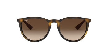 Das Bild zeigt die Sonnenbrille ERIKA RB4171 865/13 von der Marke Ray-Ban in havanna von vorne.