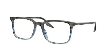 Ray Ban Brille in Grau gestreift RX5421 8254 55