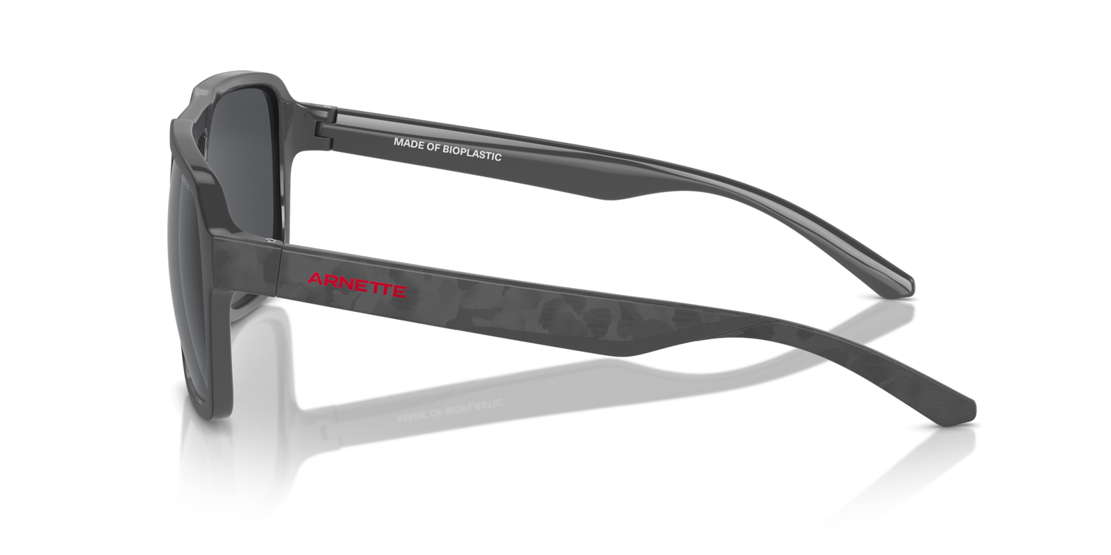 Das Bild zeigt die Sonnenbrille AN4339 287087 von der Marke Arnette in schwarz.