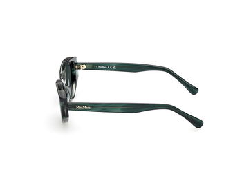 Das Bild zeigt die Sonnenbrille MM0161 von der Marke Max Mara in Grün.