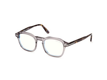 Das Bild zeigt die Korrektionsbrille FT5836-B 020 von der Marke Tom Ford in grau.