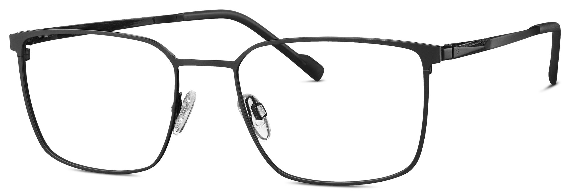 Das Bild zeigt die Korrektionsbrille 820950 10 von der Marke Titanflex in schwarz.