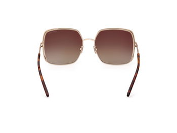 Das Bild zeigt die Sonnenbrille FT1006 48F von der Marke Tom Ford in havana.