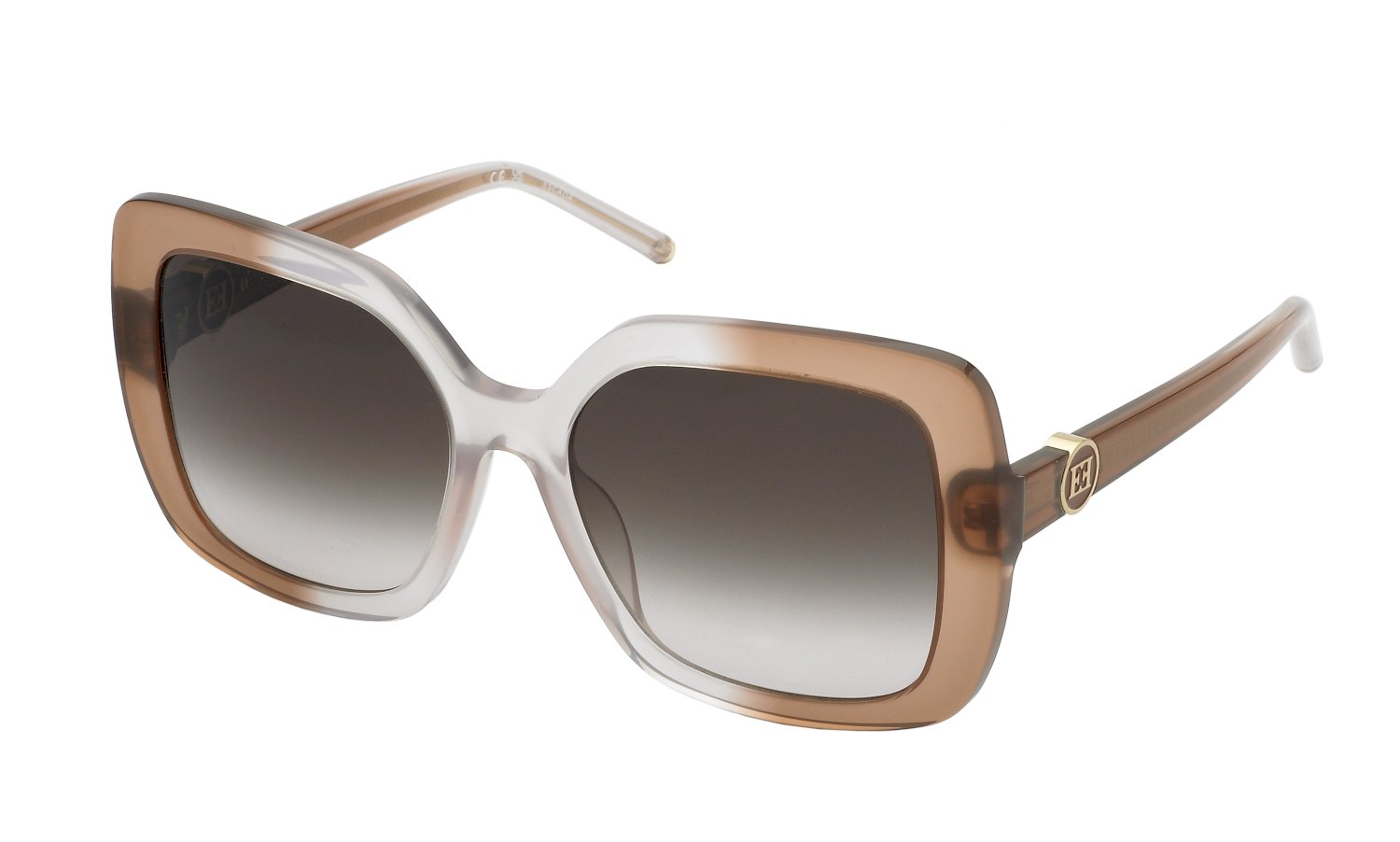 Escada Sonnenbrille SESD88 AE3 transparent beige Verlauf