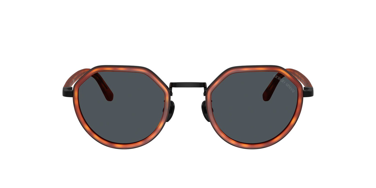 Das Bild zeigt die Giorgio Armani Sonnenbrille AR6181 in Rotbraun