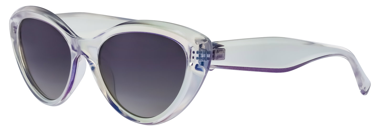 abele optik Damen Sonnenbrille 721602 in Transparent Perlmutt schimmernd