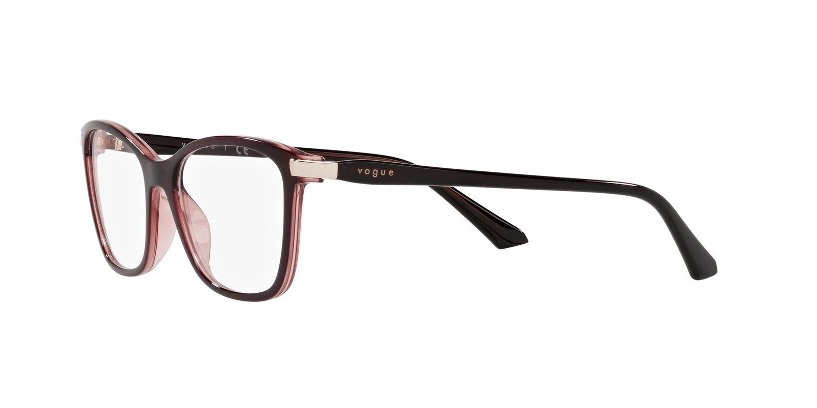 Auf diesem Bild sehen Sie die Korrektionsbrille 5378 von Vogue in der Farbe Schwarz.