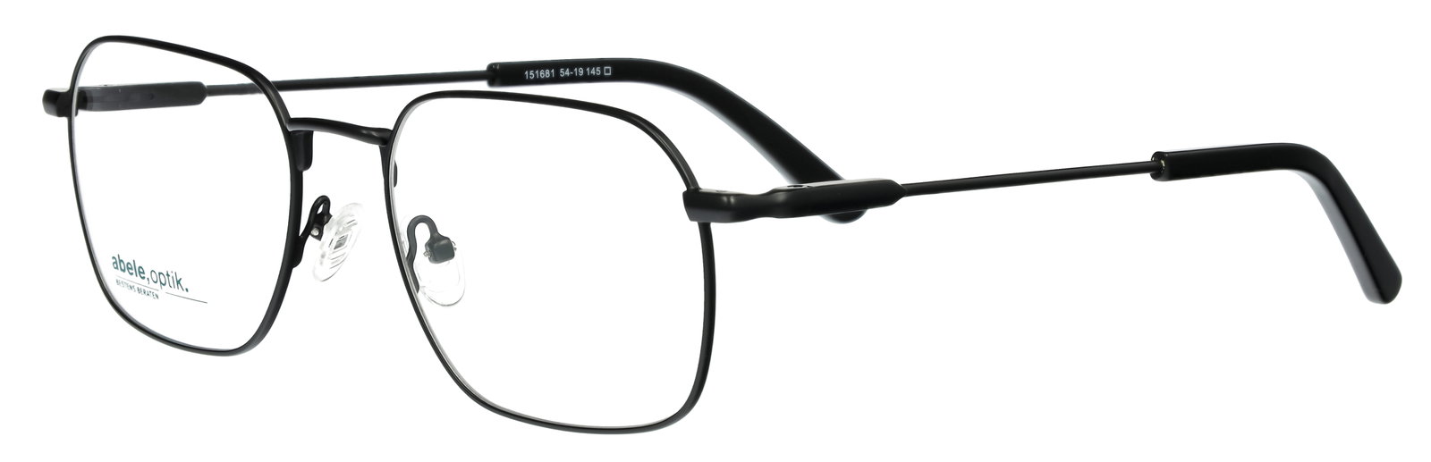 abele optik Metallfassung für Herren in Schwarz 151681