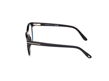 Das Bild zeigt die Korrektionsbrille FT5895-B 001 von der Marke Tom Ford in schwarz.