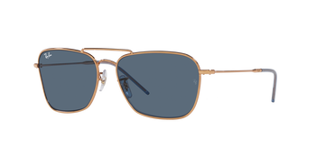 Das Bild zeigt die Sonnenbrille 0RBR0102S 92023A von der Marke Ray Ban in Rotgold.