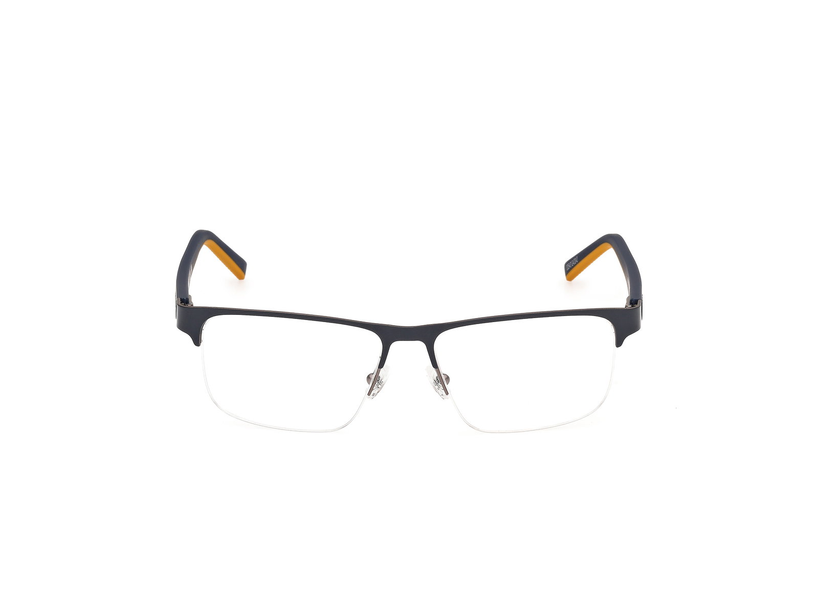 Das Bild zeigt die Korrektionsbrille TB50030 91 55 von der Marke Timberland in Matt Blau.