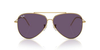 Das Bild zeigt die Sonnenbrille RBR0101S 001/1A von der Marke Ray-Ban in Gold.
