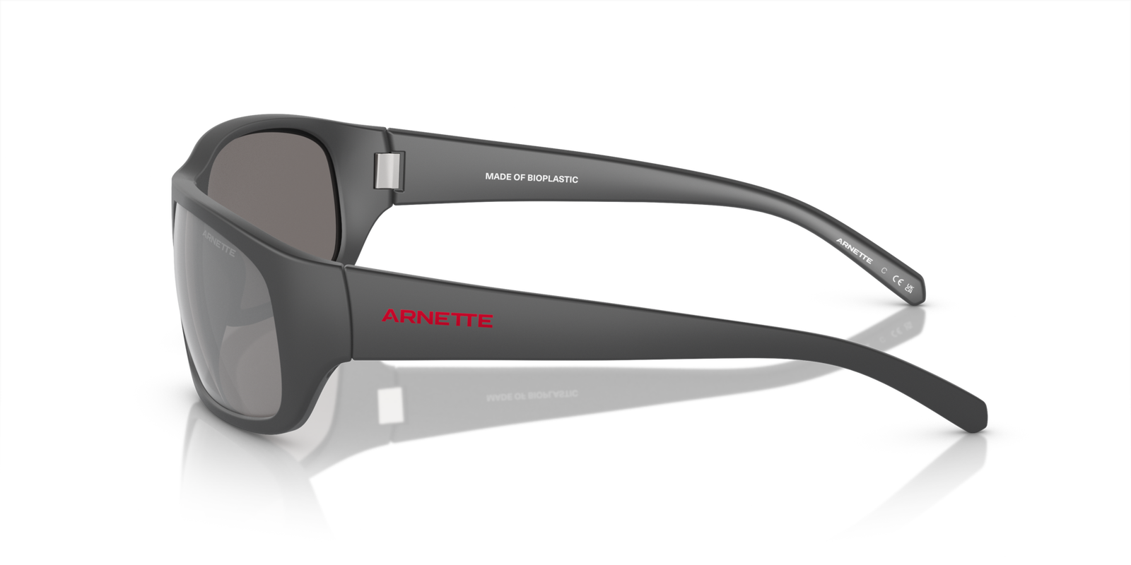 Das Bild zeigt die Sonnenbrille AN4290 28706G von der Marke Arnette in Schwarz.