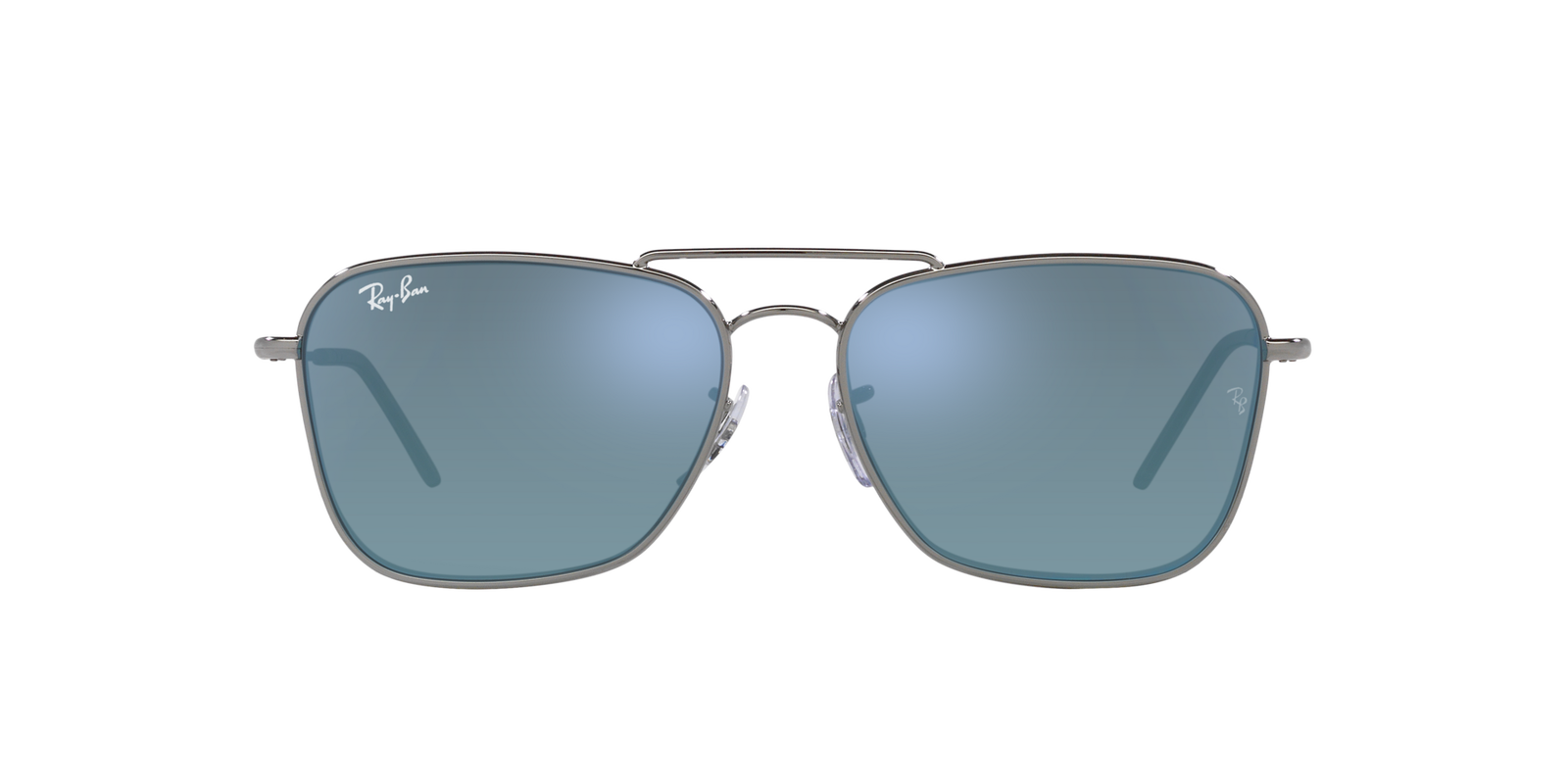 Das Bild zeigt die Sonnenbrille 0RBR0102S 004/GA von der Marke Ray Ban in Gunmetal.