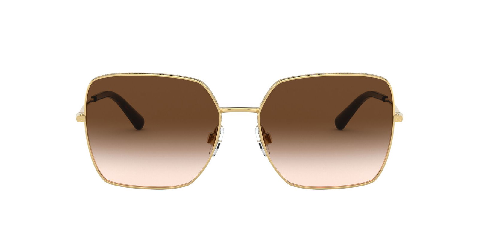 Auf diesem Bild sehen Sie die Sonnenbrille 0DG2242 von Dolce & Gabbana in Gold.