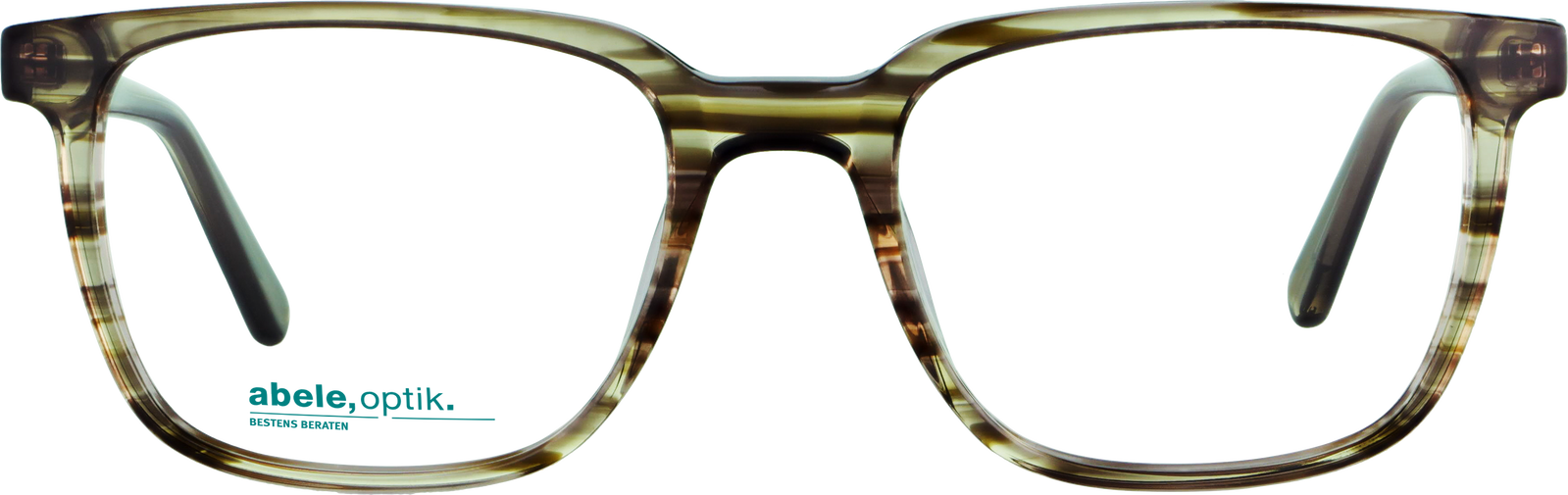 Das Bild zeigt die Korrektionsbrille 141441 von der Marke Abele Optik in braun.