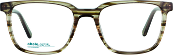 Das Bild zeigt die Korrektionsbrille 141441 von der Marke Abele Optik in braun.