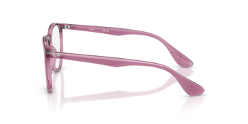 Auf diesem Bild sehen Sie die Korrektionsbrille 0RX7046 von Ray Ban in der Farbe Rosa.