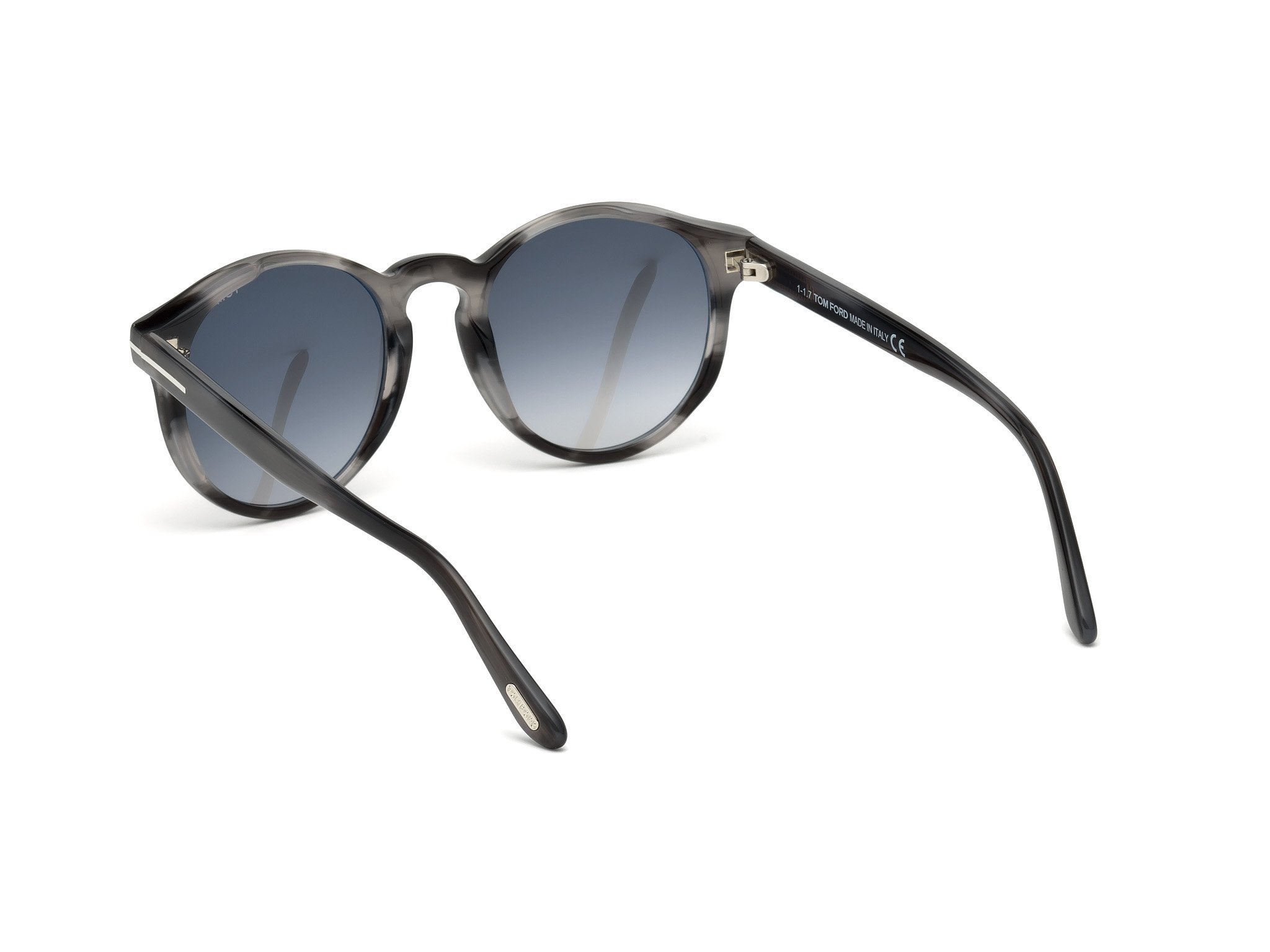 Das Bild zeigt die Sonnenbrille FT0591 20B von der Marke Tom Ford in grau.