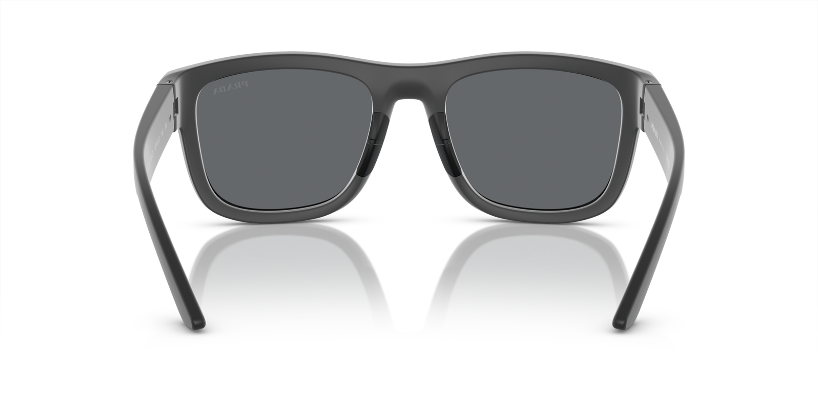 Das Bild zeigt die Sonnenbrille PS01ZS UFK5L0 von der Marke Prada Linea Rossa in schwarz.