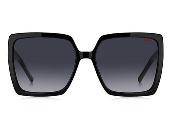 Das Bild zeigt die Sonnenbrille HG1285/S 807 von der Marke Hugo in schwarz.