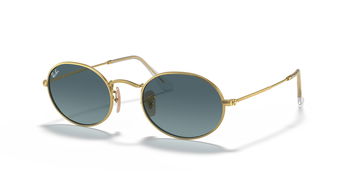 Das Bild zeigt die Sonnenbrille RB3547 001/3M von der Marke Ray-Ban in Gold.
