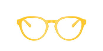 Das Bild zeigt die Korrektionsbrille 2233 von der Marke Polo in Gelb.