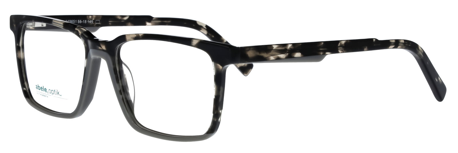 Abele Optik Brille für Herren in Grau gemustert 149651
