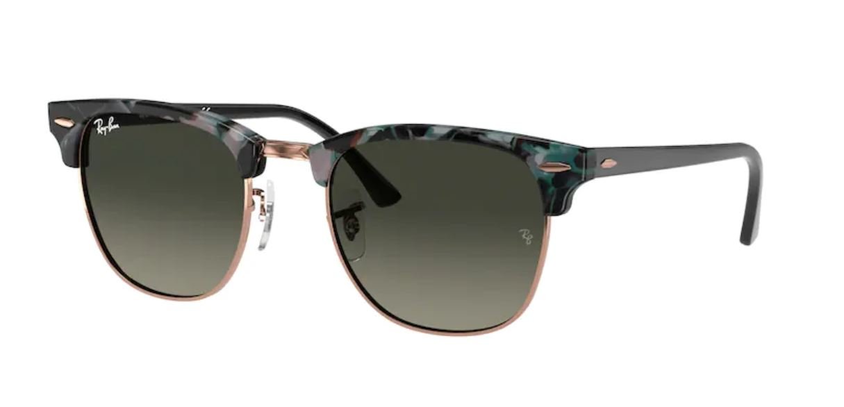 Ray-Ban Clubmaster Sonnenbrille RB3016 125571 49