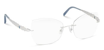 Das Bild zeigt die Korrektionsbrille 9133 von der Marke Flair in Silber.