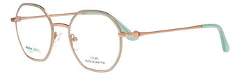 Abele Optik Brille für Damen in Roßégold/Mint 149631