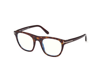 Das Bild zeigt die Korrektionsbrille FT5895-B 052 von der Marke Tom Ford in havanna.