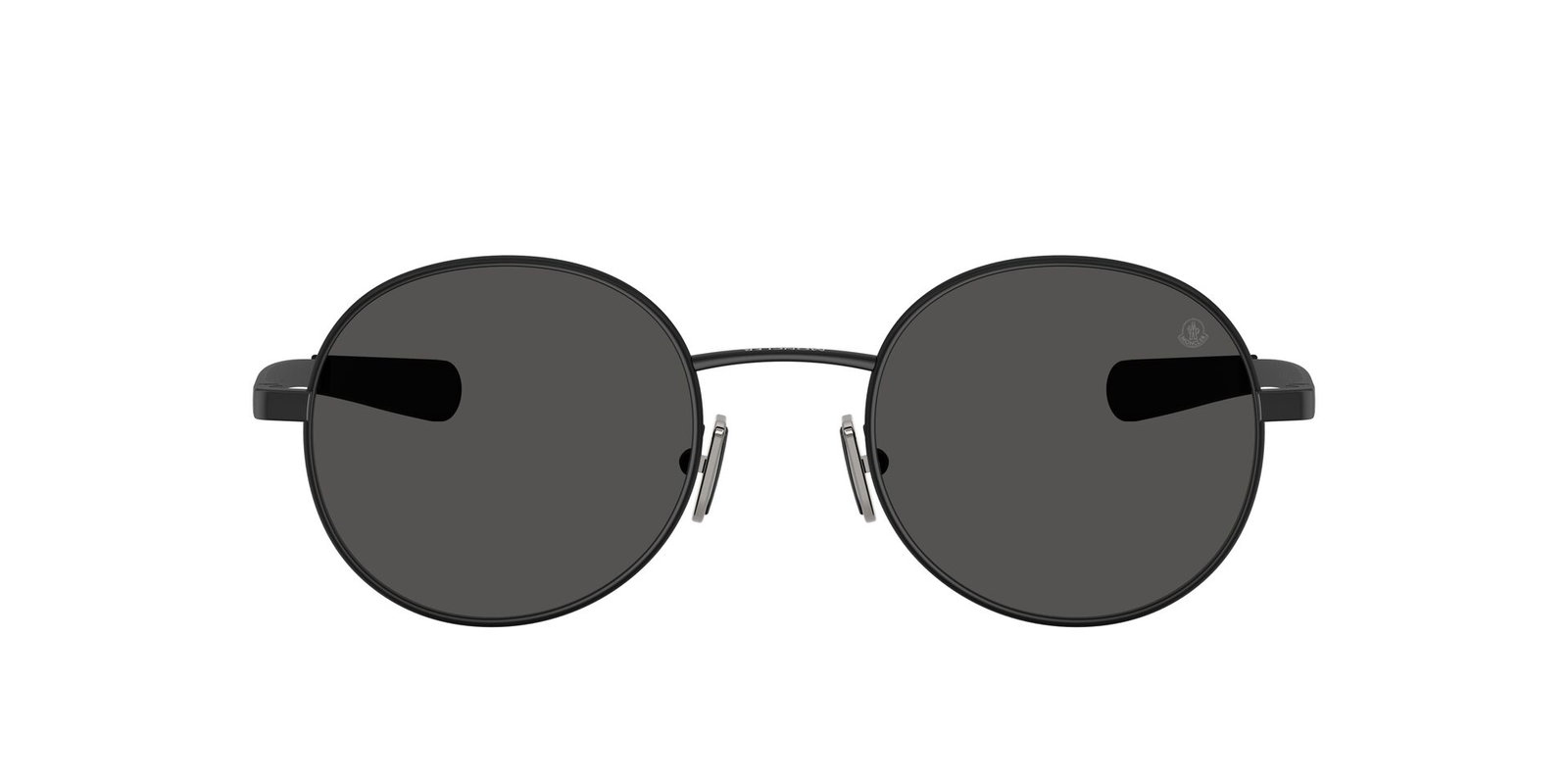zu sehen ist die Sonnenbrille 4016 von Moncler in der Farbe Schwarz.