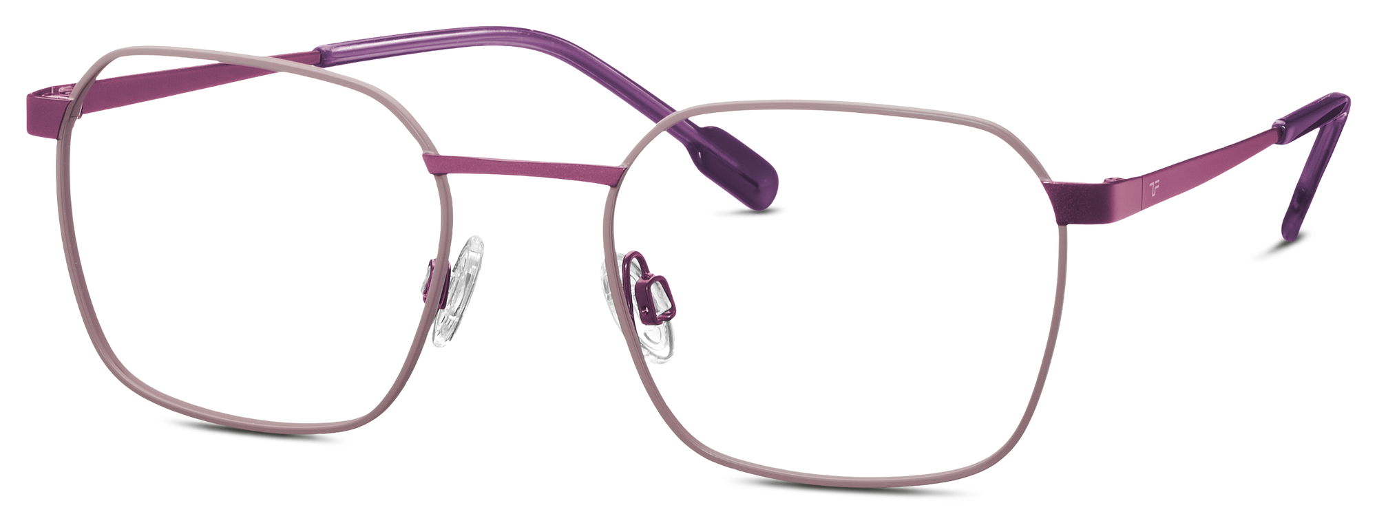 Das Bild zeigt die Korrektionsbrille 830143 55 von der Marke TitanflexKIDS in Violett.