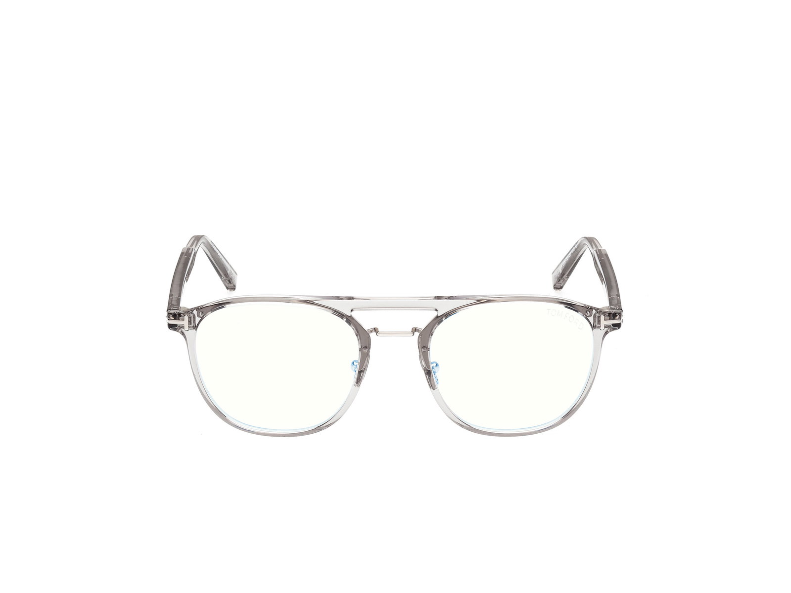Das Bild zeigt die Korrektionsbrille FT5982 020 von der Marke Tom Ford in Grau.