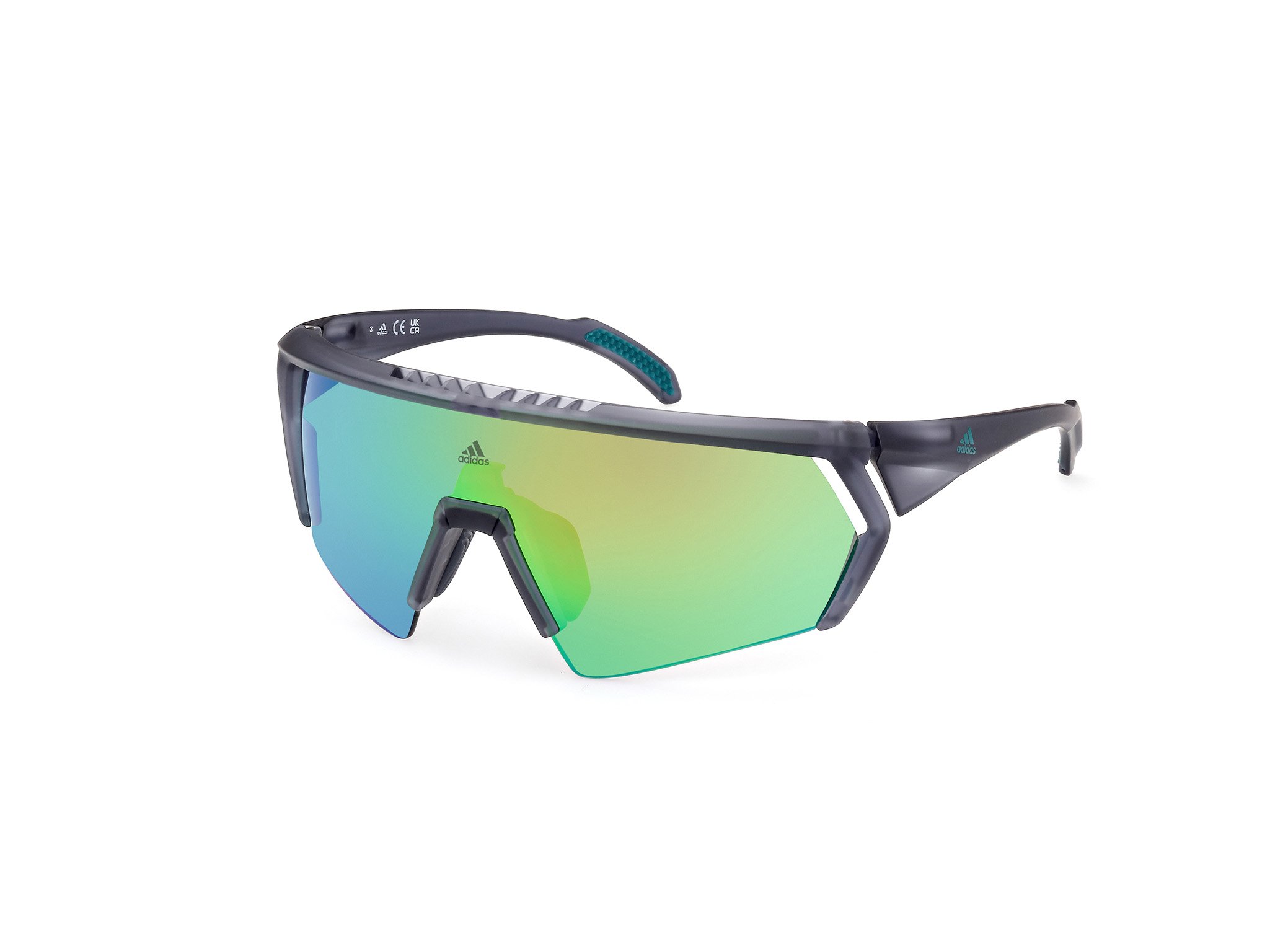Adidas Sport Sonnenbrille für Herren in grau matt SP0063 20Q