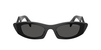 Auf diesem Bild sehen Sie die Sonnenbrille 0PR B16S von Prada in der Farbe Schwarz.