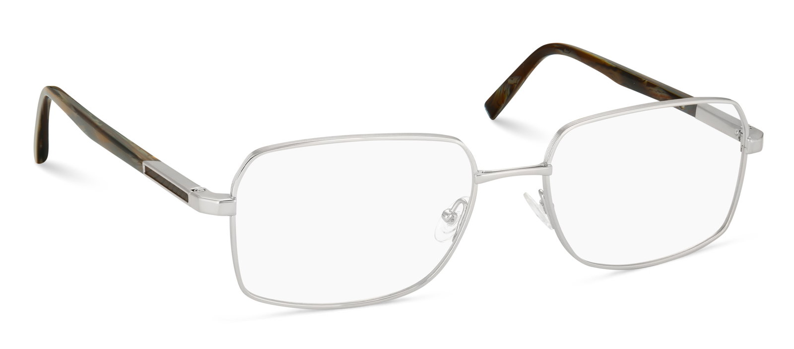 Das Bild zeigt die Korrektionsbrille 5083 von der Marke Flair in der Farbe Silber.